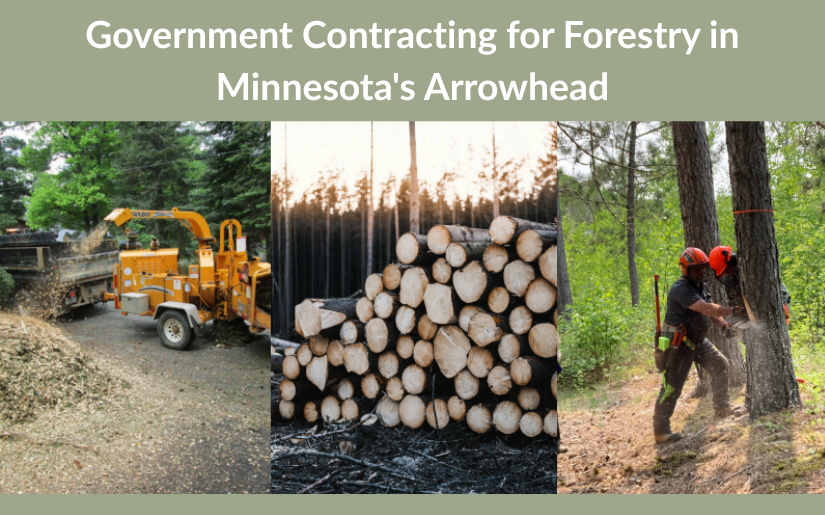 Government Contracting for Forestry in Minnesota's Arrowhead